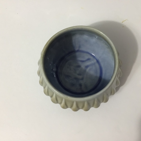 VTG IRISH PORCELAIN WADE Green Blue IRELAND RAINDROP Bowl - Picture 5 of 5